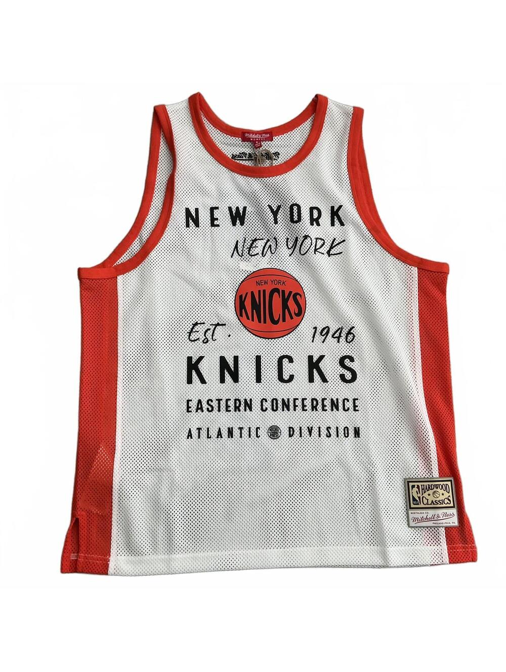 NBA Women's Oversized Mesh Tank Top New York Knicks Small